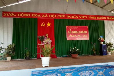 Công tác chuẩn bị Lễ khai giảng năm học 2021 – 2022